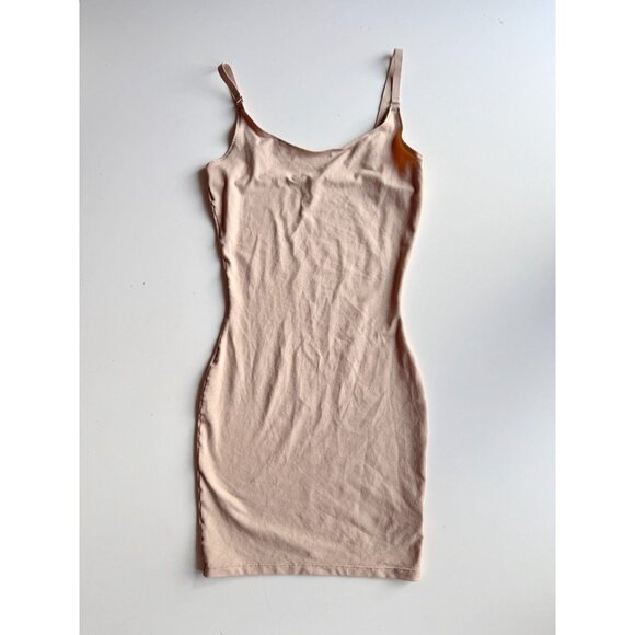 SPANX Natural Nude Socialight Smoothing Slip Cami Dress, Size M - Picture 6 of 13